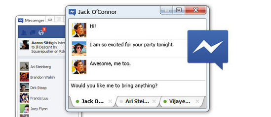 Facebook正式推出Windows桌面聊天客户端