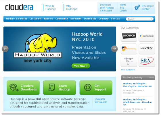 在Hadoop生态系统中，规模最大、知名度最高的公司是Cloudera