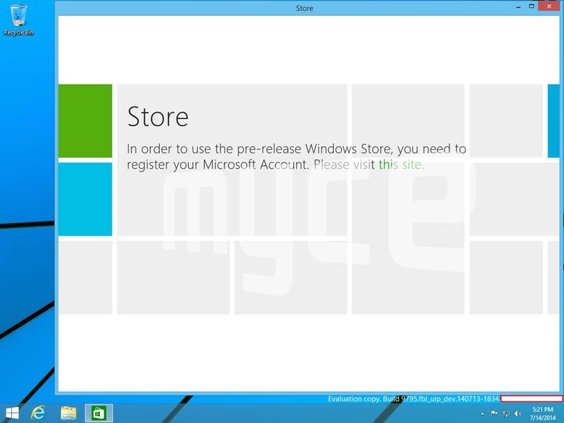 Windows Threshold build 9795 screenshots leak with Start Menu and more