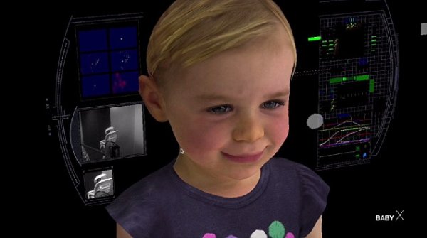新西兰科学家开发出一个虚拟幼童，教她读书说话