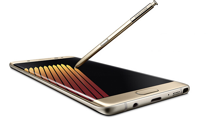 因不断起火 三星电子暂时停产Galaxy Note7 。 ---  中韩人力网