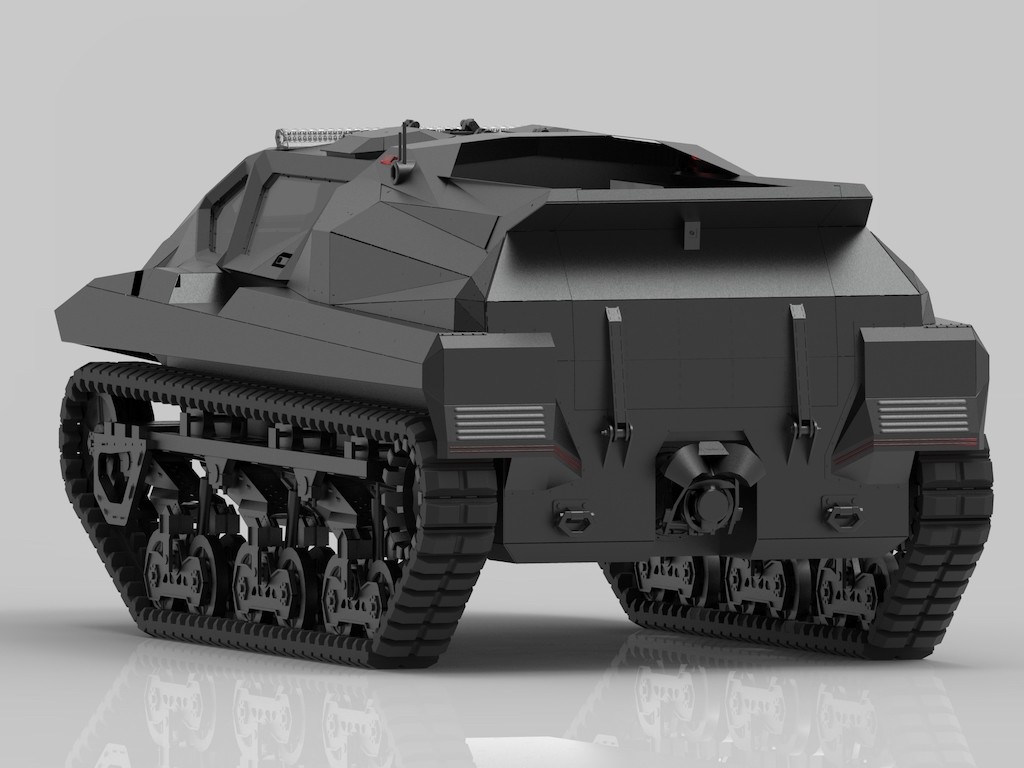 智能汽车 乌克兰公司打造出混动装甲MPV“风暴”并将很快推出潜水版