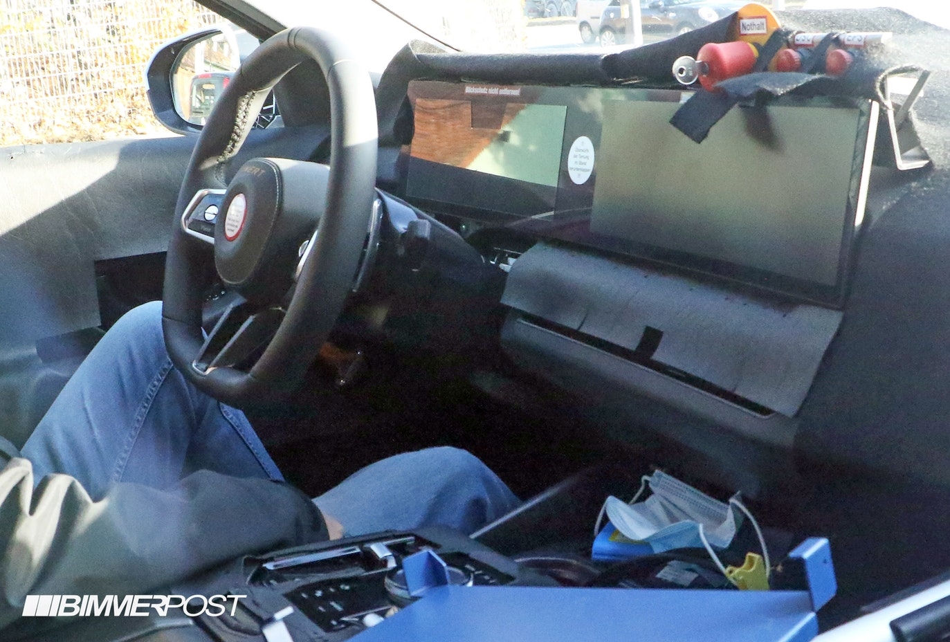 宝马全新5系谍照泄露：双联大屏上车 鸡腿档把没了