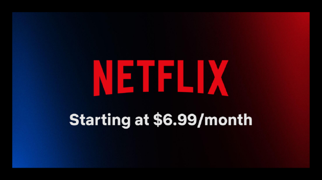 （图注：Netflix下月上线6.99美元的带广告套餐）