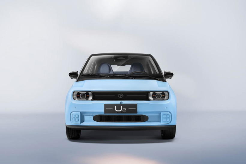 江南U2官图发布，定位微型纯电轿车，采用都市复古美学设计