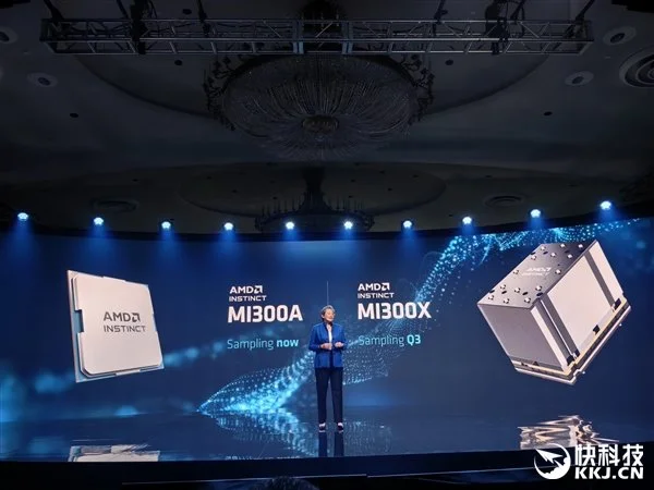 NVIDIA真正死敌！AMD宣布MI300X GPU加速器：1530亿晶体怪兽管