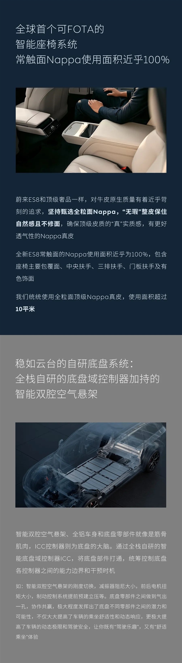 不能忍 蔚来发布全新ES8产品亮点：得房率比友商增程旗舰更高！