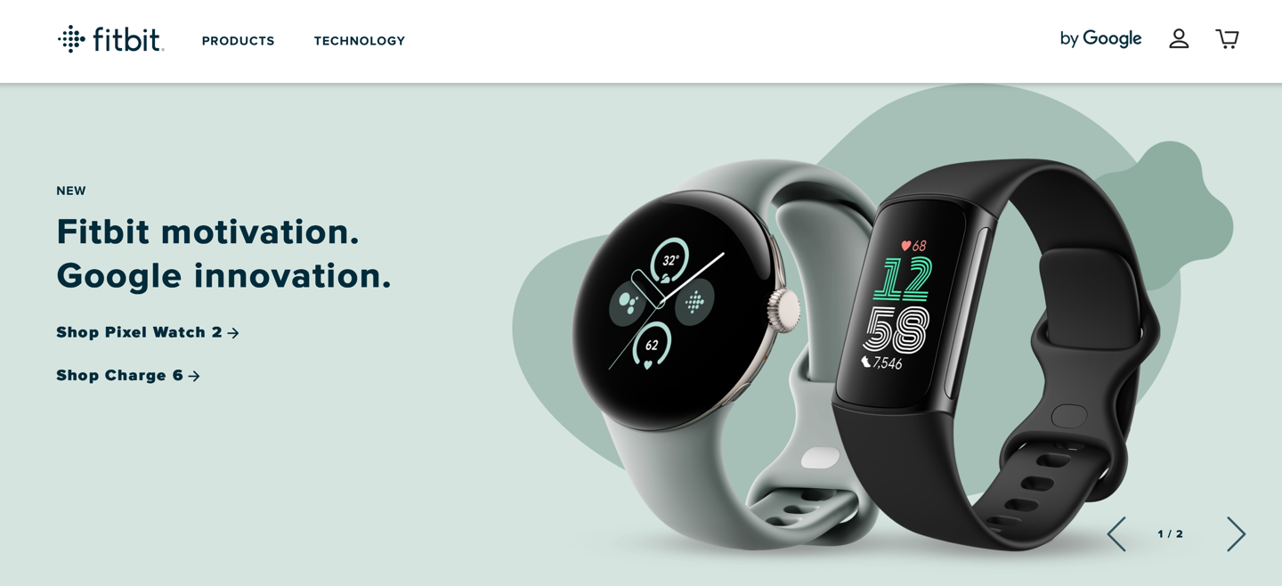 Fitbit 旧官网