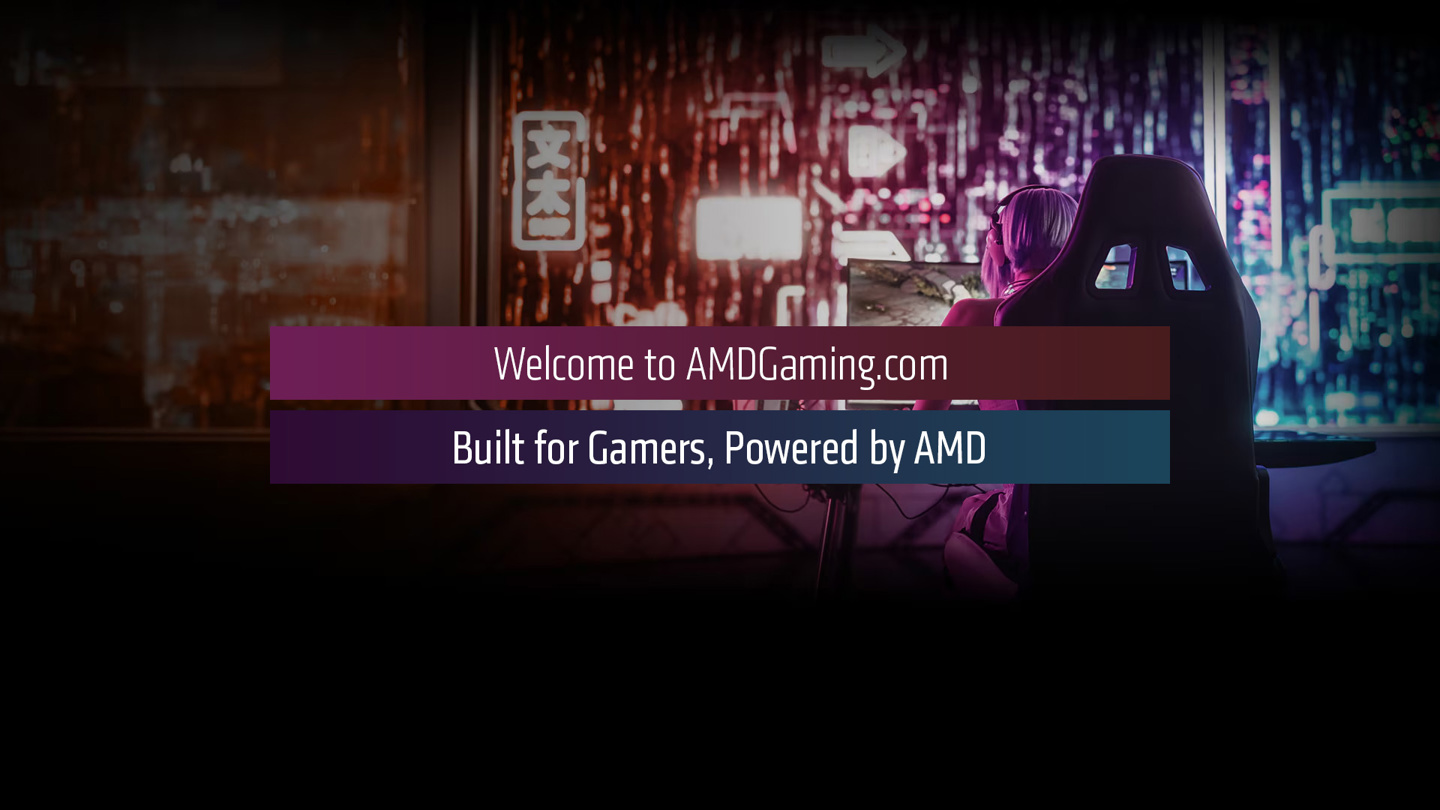 AMD 推出全新游戏玩家社区 AMDGaming.com