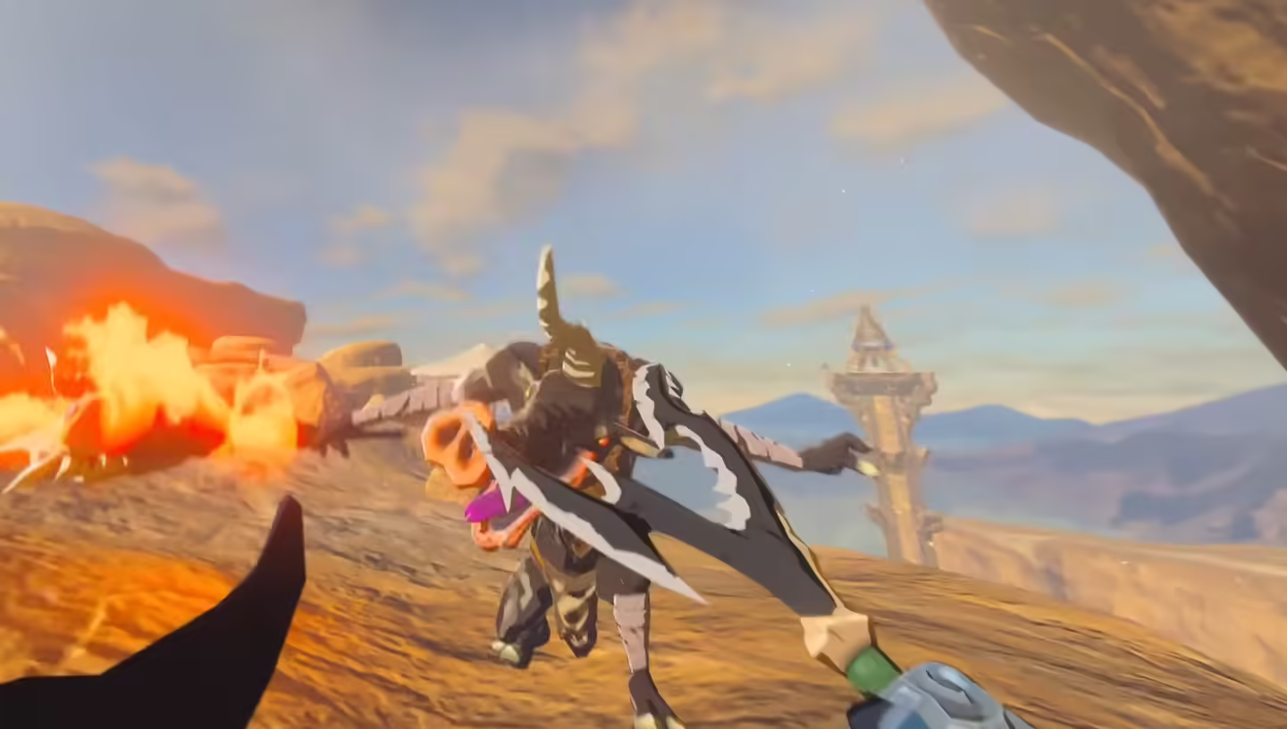 历经数千小时逆向工程,海外大神打造《塞尔达传说:旷野之息》VR 版 Mod